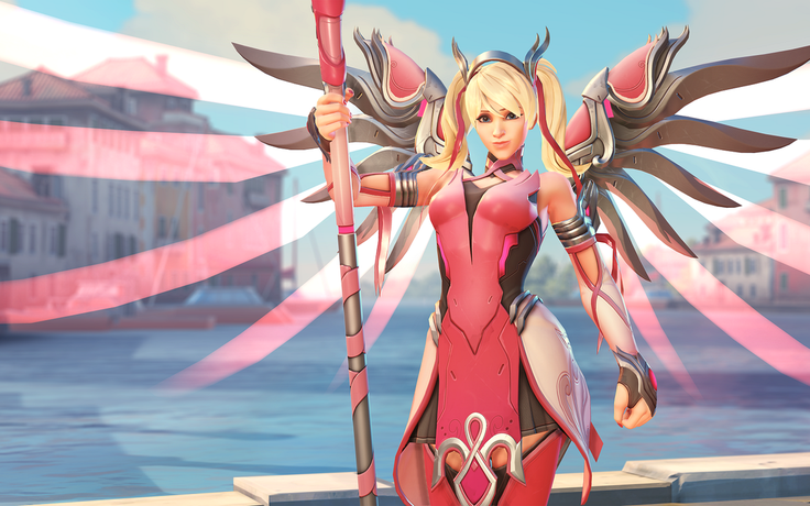 Overwatch: Sự kiện trang phục Pink Mercy gây quỹ từ thiện kiếm được hơn 292 tỉ đồng