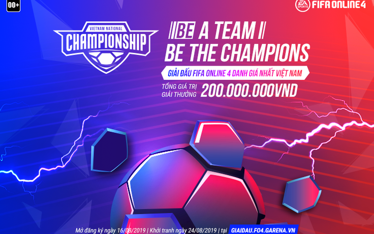 Công bố giải đấu FIFA Online 4 VIETNAM National Championship 2019 - Mùa 2