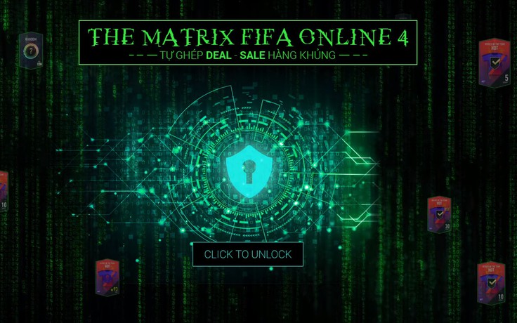 Garena tung sự kiện Ma Trận hấp dẫn dành cho tín đồ FIFA Online 4