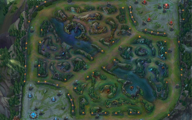 LMHT: Riot hé lộ về những thay đổi mới dành cho bản đồ Summoner's Rift Mùa 2020