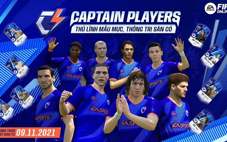 FIFA Online 4: Quang Hải, Công Phượng, Hải Quế và Anh Đức góp mặt trong Captain Players