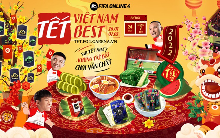 FIFA Online 4 tặng 16 món quà mỗi ngày tại sự kiện Tết Việt Nam Best