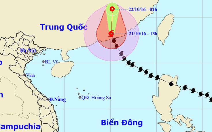 Bão số 8 đổ bộ vào Quảng Đông, Trung Quốc