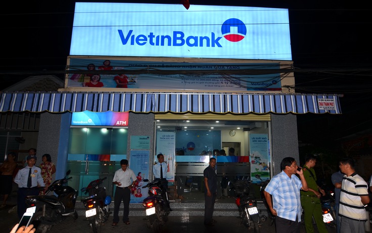 Cướp ở Phòng giao dịch Châu Thành chi nhánh VietinBank Tiền Giang