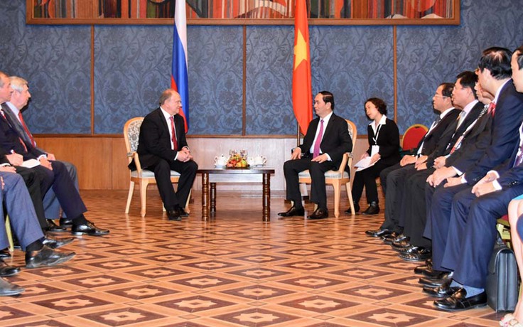 Chủ tịch nước khẳng định quan hệ Việt Nam - Liên bang Nga vượt qua mọi thử thách