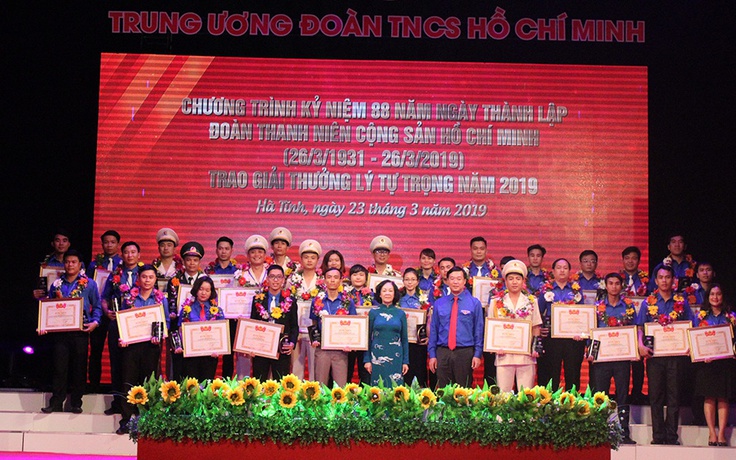 Công bố 94 cán bộ Đoàn được Giải thưởng Lý Tự Trọng năm 2022