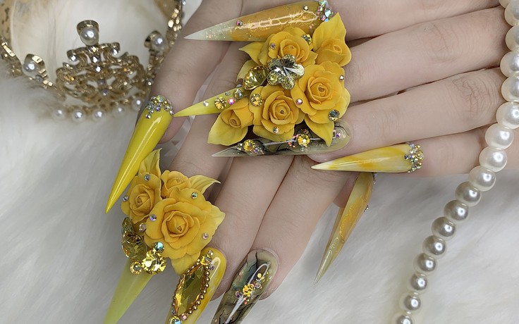 Fantasy nail art, nghệ thuật trên từng ngón tay