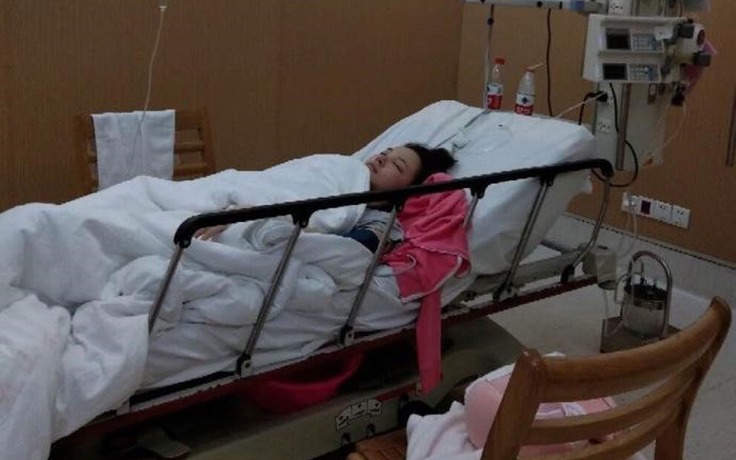 'Thiên thần gợi cảm' của Trung Quốc nhập viện do tự tử bất thành