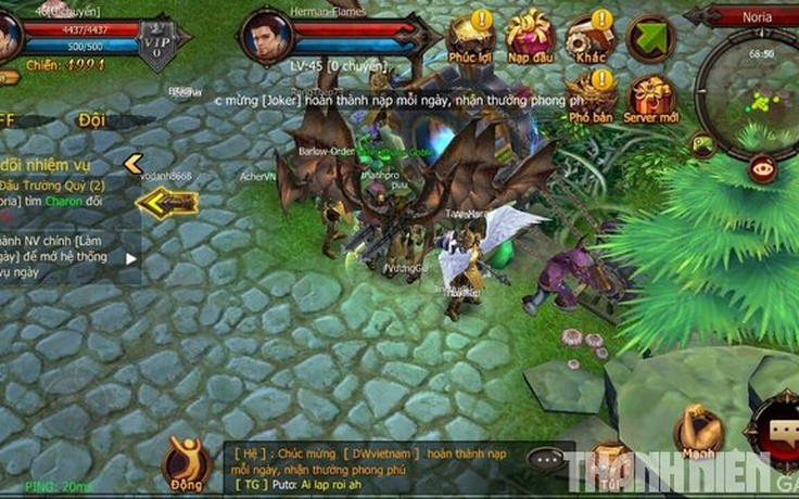 MU Origin xuất hiện hacker 'khủng'