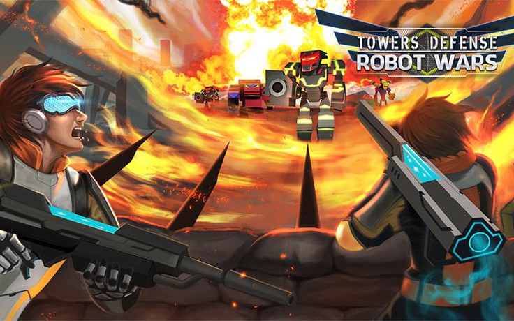 Towers Defense: Robot Wars - Game thủ thành Việt sáng giá trên di động