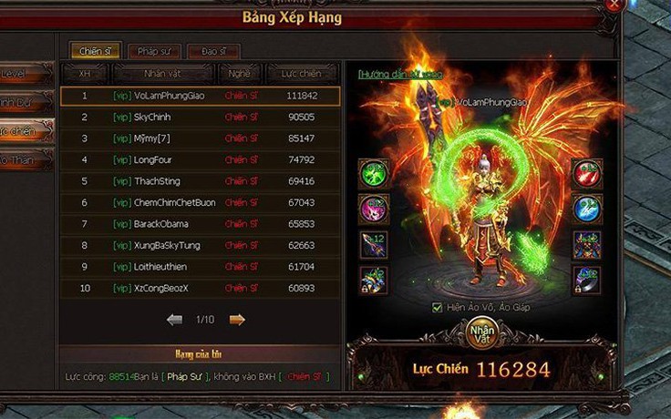 Game thủ 'rảnh rỗi' đổi tên nhân vật thành... nhân viên truyền thông game