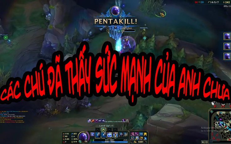 Video LMHT: Pha Pentakill siêu khủng của Ryze mới