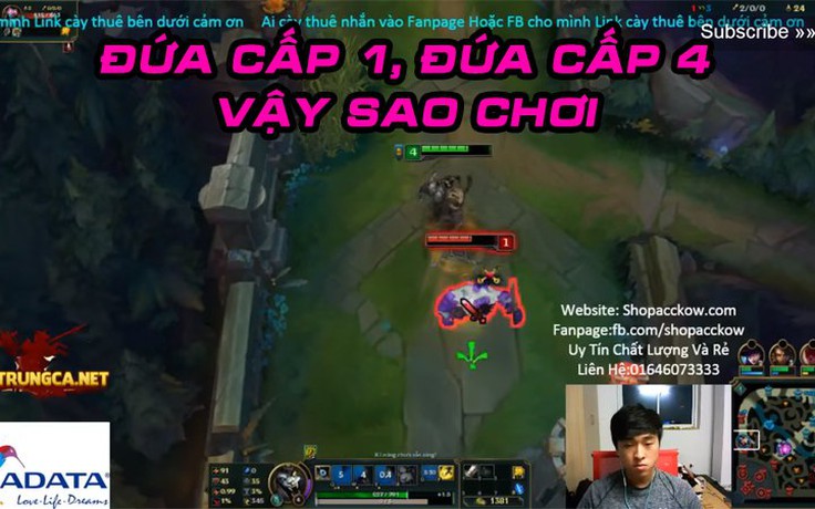 Video LMHT: KOW cầm Rengar hành Mundo không lên nổi cấp 2