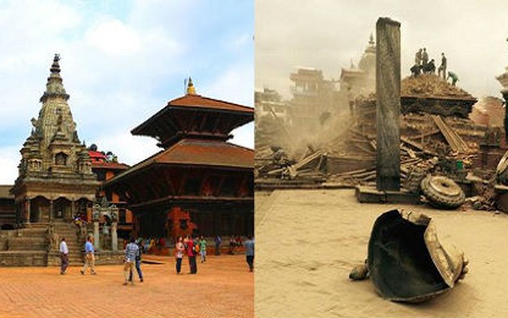 Nepal đau đớn giã biệt di sản - Kỳ 5: Tan nát quảng trường Patan