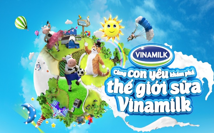 'Khám phá thế giới sữa Vinamilk' - Ngày hội ý nghĩa cho gia đình