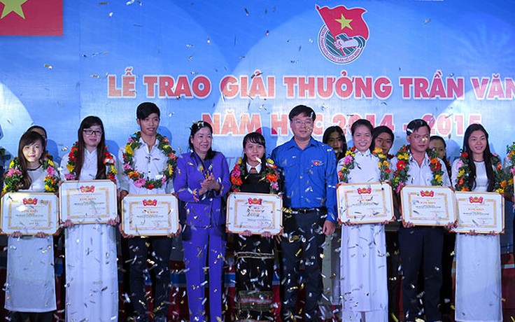 Trao giải thưởng Trần Văn Ơn cho 50 học sinh nghề tiêu biểu toàn quốc
