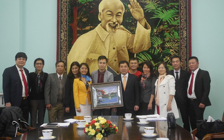 Đoàn đại biểu Trung ương Đoàn thăm và làm việc tại LB Nga và CH Belarus