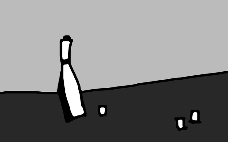 Rượu xuyên đá - Thơ của Lê Anh Phong