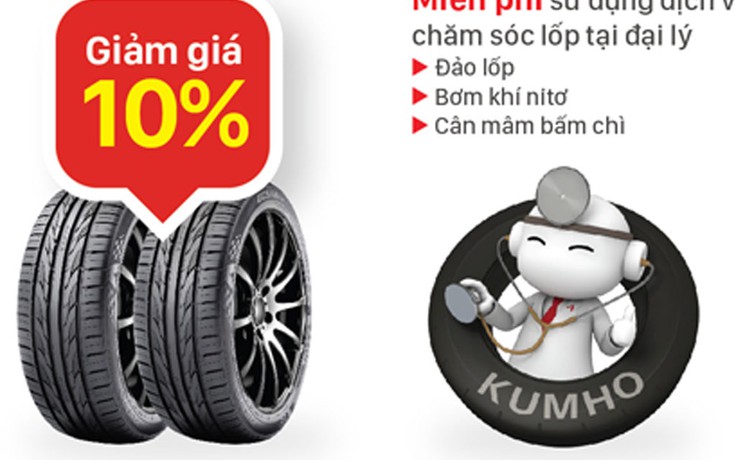 Kumho Tire khai trương đại lý chính thức tại Cần Thơ