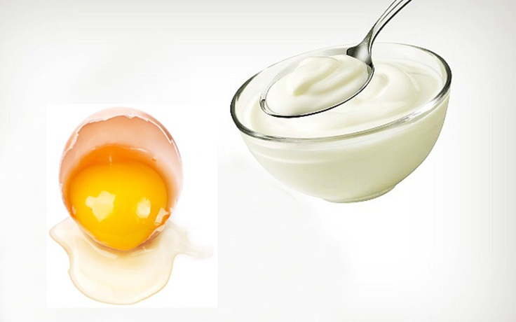 Mặt nạ trứng gà và sữa chua - Giải pháp cho da khô mềm mịn, trắng trẻo