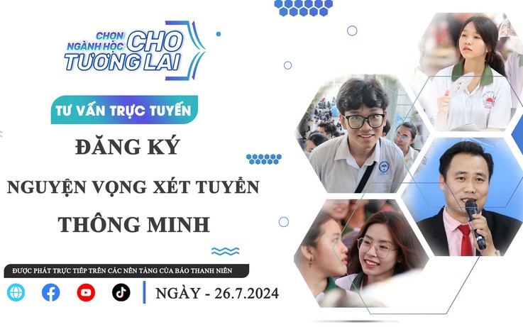 TRỰC TUYẾN: Đăng ký nguyện vọng xét tuyển thông minh