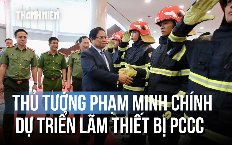 Thủ tướng Phạm Minh Chính dự triển lãm thiết bị PCCC và CNCH tại TP.HCM