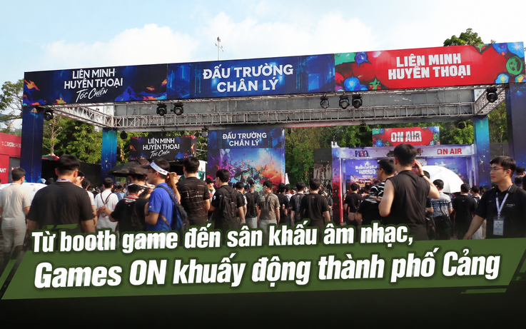 Từ booth game đến sân khấu âm nhạc, Games ON khuấy động thành phố Cảng