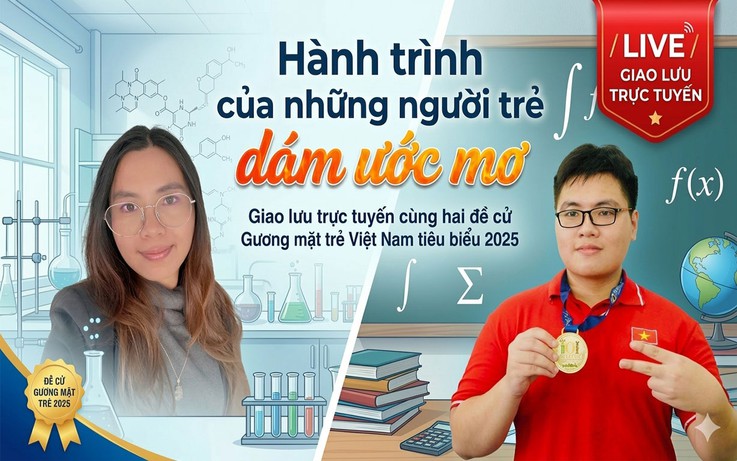 Giao lưu cùng các ứng viên Gương mặt trẻ Việt Nam tiêu biểu 2025