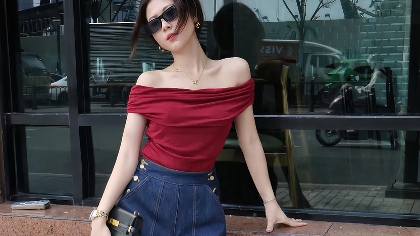 Trang phục thun co dãn "phủ sóng" gu ăn mặc giới trẻ