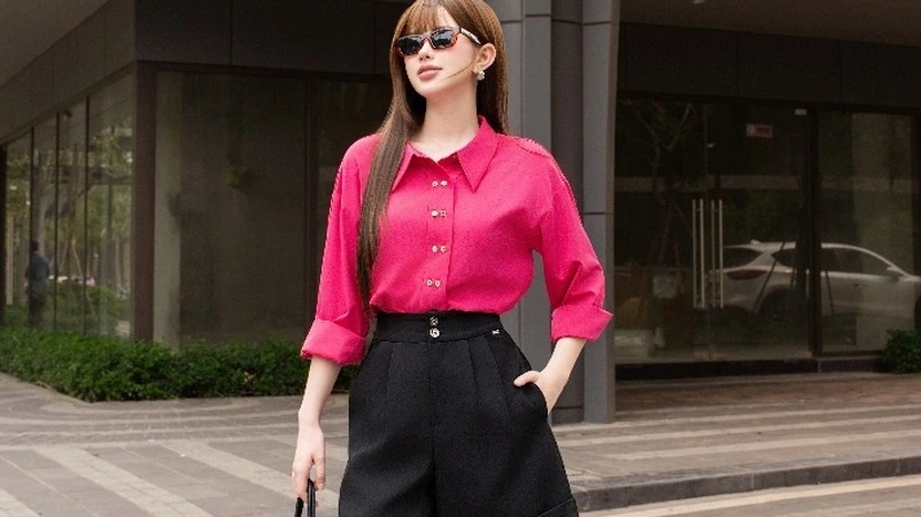 Diện trang phục casual đơn giản nhưng không đơn điệu