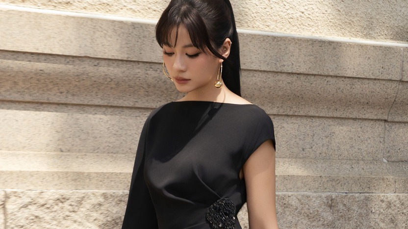 Đầm đen tối giản, lựa chọn 'chân ái' cho những ngày lười