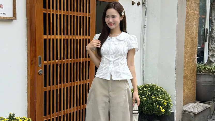 Mặc đẹp không khó ngày hè với những kiểu áo tay ngắn