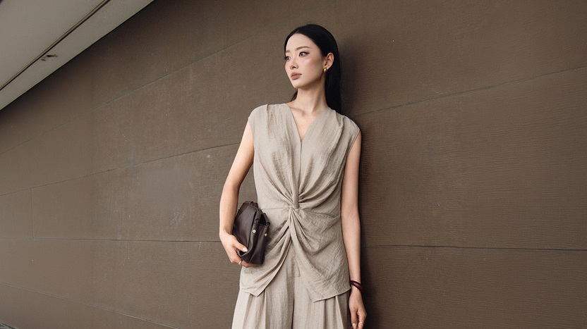 Thanh lịch chuẩn 'sang trọng mà không phô trương' cùng những thiết kế linen tối giản