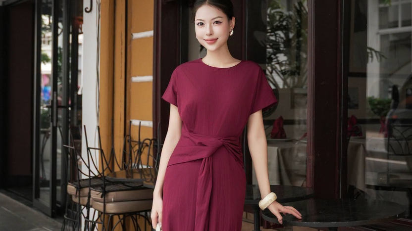 Đơn giản mà sang khi diện váy dáng dài cho mọi dịp