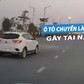 Tài xế ô tô con đánh lái chuyển làn đường 'nhanh như điện', gây tai nạn khó hiểu