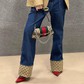 Học Cô Em Trendy cùng hội mỹ nhân mix quần jeans dáng rộng sành điệu đón thu