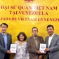 Đoàn đại biểu T.Ư Đoàn gặp nhân chứng lịch sử tại Venezuela