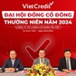 ĐHCĐ 2024: VietCredit mạnh dạn thử nghiệm những thay đổi lớn