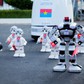 Robot do sinh viên huấn luyện trình diễn 'Vũ điệu cờ Việt Nam' chào mừng lễ 30.4