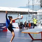 Người dân đội nắng, háo hức đến xem giải teqball thế giới 2024 tại Bình Định