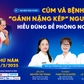 Tư vấn trực tuyến: ‘Gánh nặng kép’ cúm và bệnh nền