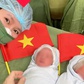 Chào đời đúng ngày 30.4, cặp song sinh được đặt tên Thống Nhất và Hòa Bình