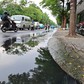 Nghẹt cống nước tràn đường