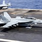 Tiêm kích F/A-18 thứ hai rơi khỏi tàu sân bay Mỹ trong một tuần