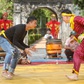 'Giang hồ màn ảnh' Duy Hưng đến Ninh Bình... đấu vật 