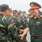 120 cán bộ, chiến sĩ quân đội Lào sang Việt Nam tham gia diễu binh A80