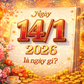 Hôm nay 14.1 là ngày gì? Theo lịch âm, khi nào tới tháng cuối cùng của năm?
