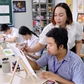 Lớp vẽ '3 trong 1' cho trẻ khuyết tật ở TP.HCM