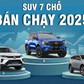 SUV 7 chỗ năm 2025: Doanh số Ford Everest cao gấp gần 4 lần Toyota Fortuner