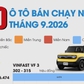 10 ô tô bán chạy nhất Việt Nam tháng 9.2026: Xe điện vượt mặt xe xăng